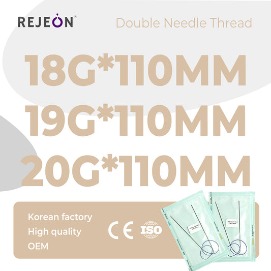 Disposable PDO PCL PLLA PLCL Double Needle Thread