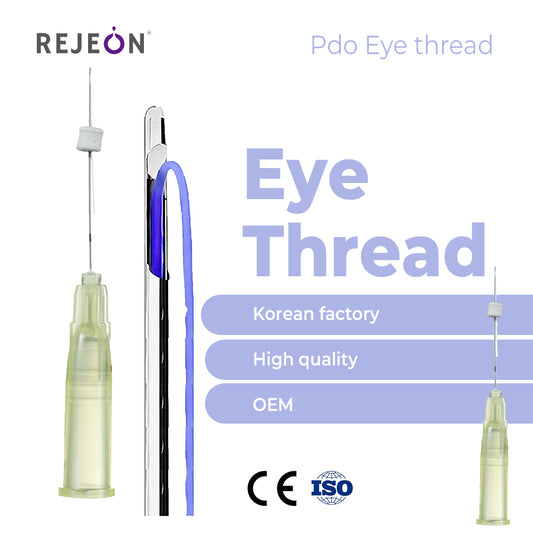 Bulk Order OEM Rejeon Korea 30G 25mm PDO Thread Lift Eye Thread Hilos Tensores Faciales Fios De PDO For Beauty Training Institutions