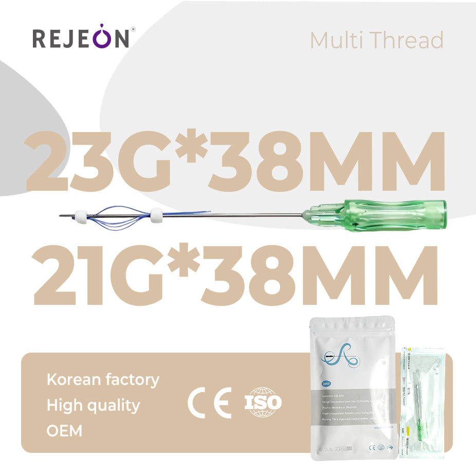 Medical Grade PDO Thread Lift Korea Multi Thread 21G X 38MM Forehead Tightening Wholesale OEM Korea Origin Logistics