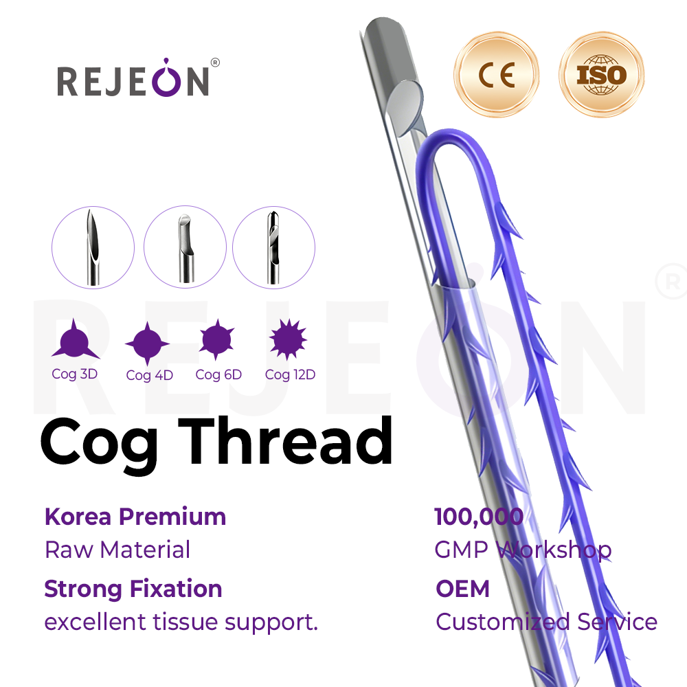 Z Korea 4D Cog Thread PCL PLLA Pdo Thread Lifting Twin Screw For Breast Pdo Thread Pdo 3D Cog CE ISO Factory Direct Distributor Support