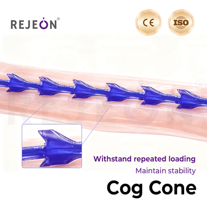 Rejeon Korea 18G 100MM Cannula Cog Cone Thread PDO PCL Pdo Mono Thread Ce Pcl Threads CE ISO Distributor Agent Support Bulk Order