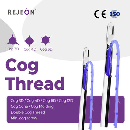 Z Rejeon Korea PDO Cog Thread PDO Thread Face Filling OEM PDO Threads Cogs