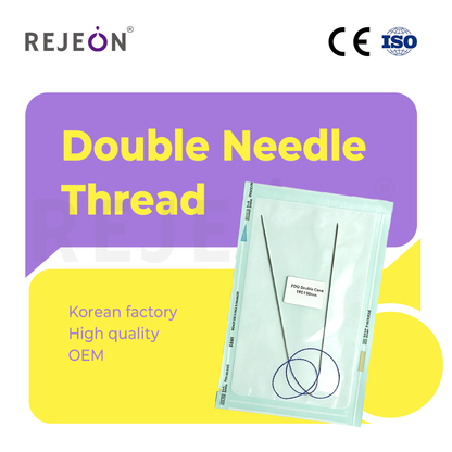 Z Double Needle Thread PDO Direct Manufacturer Double Needle Thread Lift Pdo Thread Lift Korea CE ISO Factory Direct Wholesale