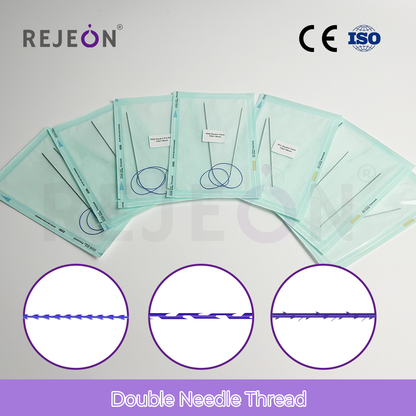 Z Double Needle Thread PDO Direct Manufacturer Double Needle Thread Lift Pdo Thread Lift Korea CE ISO Factory Direct Wholesale