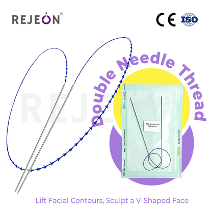 Z Double Needle Thread PDO Direct Manufacturer Double Needle Thread Lift Pdo Thread Lift Korea CE ISO Factory Direct Wholesale