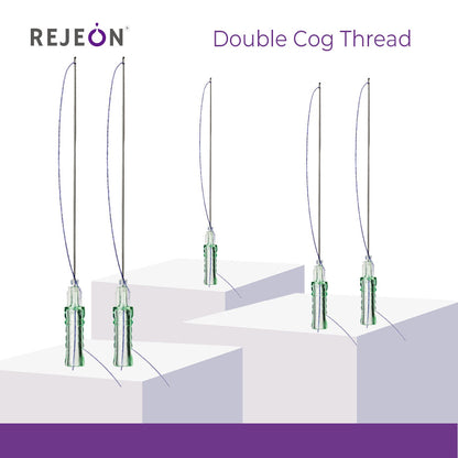Rejeon 21G 60mm Double Cog Thread PDO for Face Tightening OEM Korea
