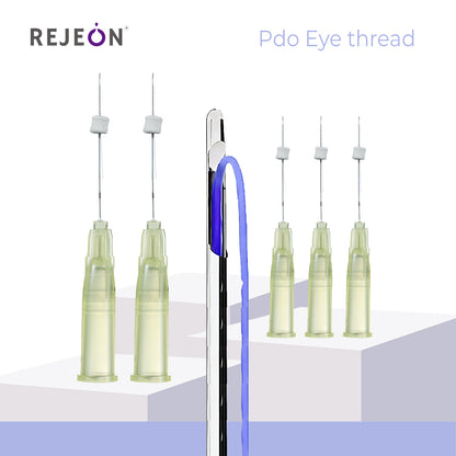 High Demand Rejeon Korea 30G 25mm Face Lifting Eye Thread PDO Fios De PDO Hilos Tensores Faciales Bulk Supply For Training Institutes OEM