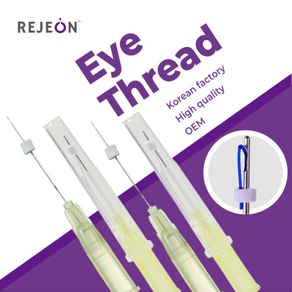 Rejeon Korea 30G 38MM Eye Thread PDO Cog Threads PCL Molding Cog Thread OEM