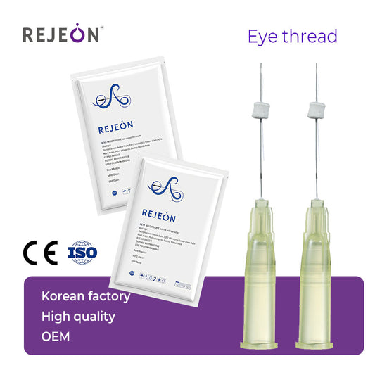 Korea Rejeon PCL Molding Cog Thread PDO Cog Threads 30G 38MM Eye Lift OEM