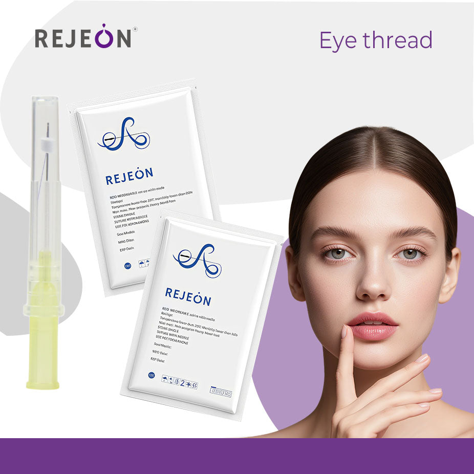 Rejeon 19G 100MM Cog Thread PDO PLLA Hilos Tensores Faciales Eye Lift OEM