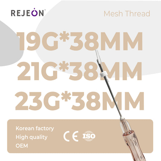 Korea Medical Grade Sterile PCL Mesh Thread PDO Thread 25G 40MM Skin Tightening Factory Direct