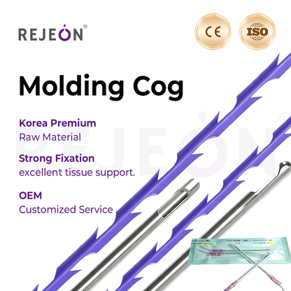 Z Rejeon Korea private label OEM ODM cog threads 18G 120mm pdo thread korea pcl threads face