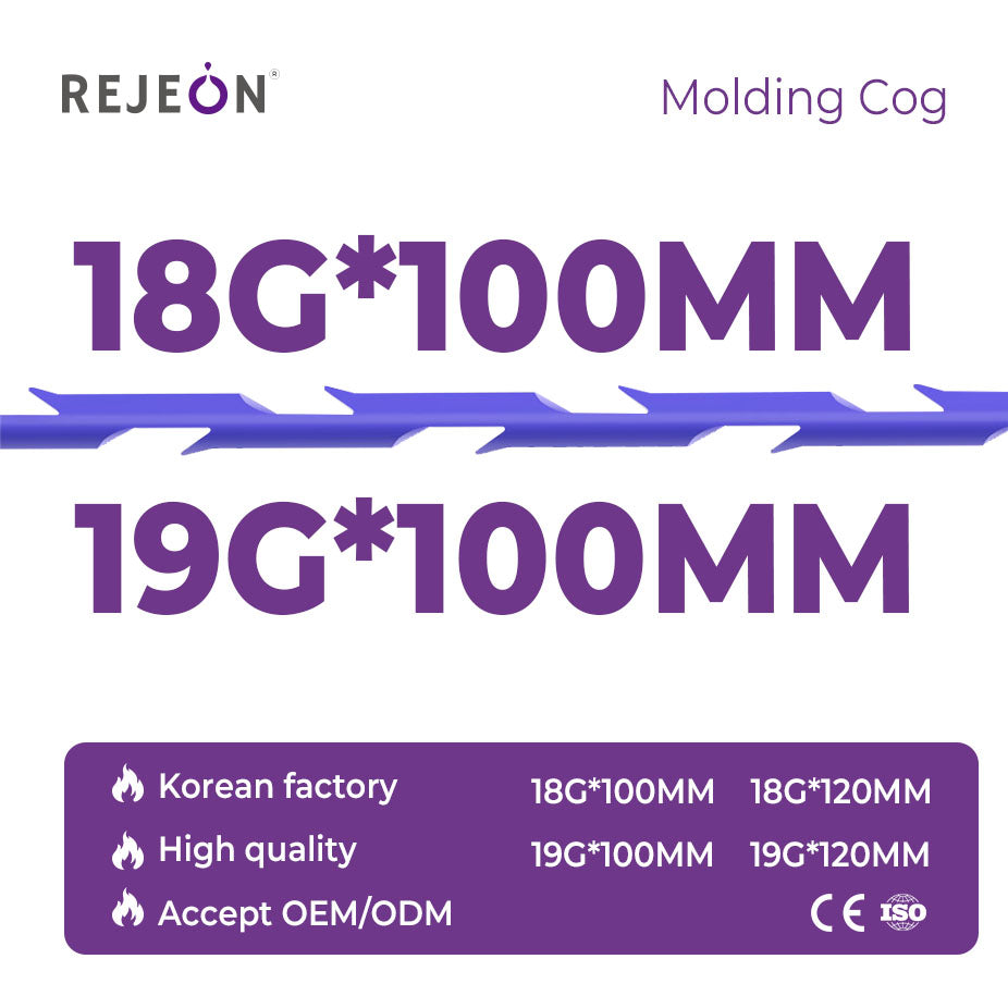 Rejeon Korean PCL Molding Cog Thread 19G 100mm Absorbable Lifting Thread OEM Logistics