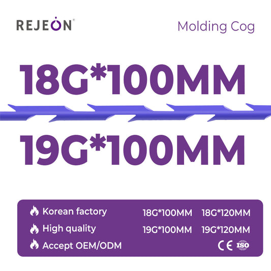 Rejeon Korean Hilos PDO Cog Thread 19G 100mm Absorbable Lifting Thread OEM Logistics