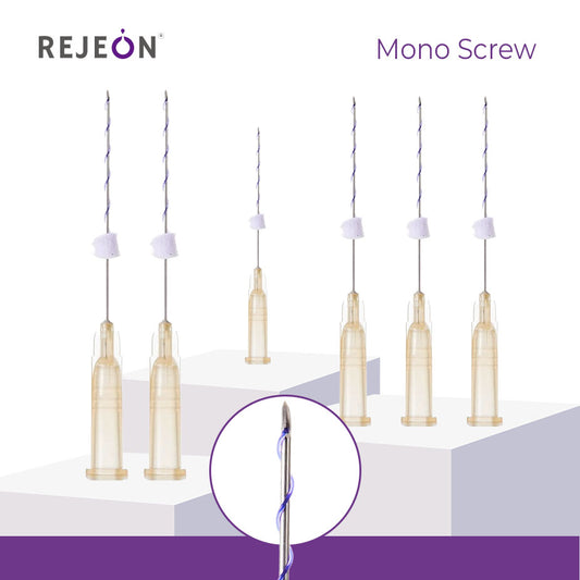 19G 100MM Mono Screw PDO Thread Korea High Quality Cheek Lifting OEM Logistics