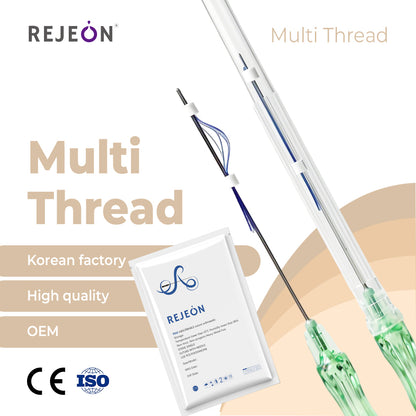 Free Shipping Thread PDO PDO Threads Multi Thread 21G X 58MM Neck Lifting Medical Grade OEM Wholesale Logistics