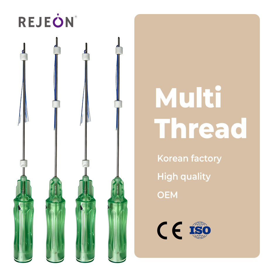 High Quality PDO Thread Lift Korea Multi Thread 21G X 38MM Forehead Tightening OEM Medical Grade Wholesale Korea Origin Logistics