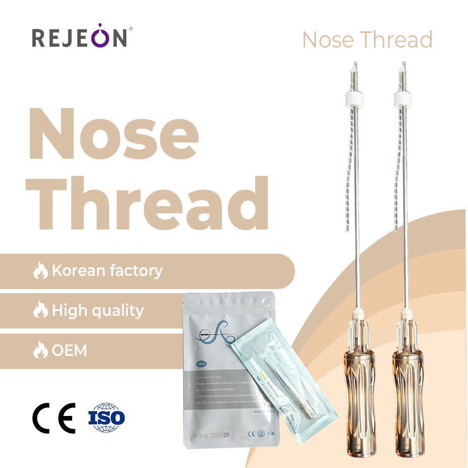 Korean PDO Nose Threads Cog Type, PDO Face Filling Threads, OEM Custom Beauty Threads