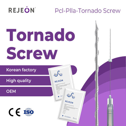 Rejeon PDO Tornado Screw Thread PCL Cog Threads Facial Lifting OEM