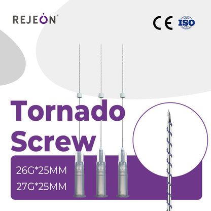 Korea PCL Tornado Screw Thread PDO Thread Face Filling OEM PDO Threads Cogs