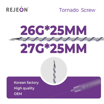 Korea PCL Tornado Screw Thread PDO Thread Face Filling OEM PDO Threads Cogs