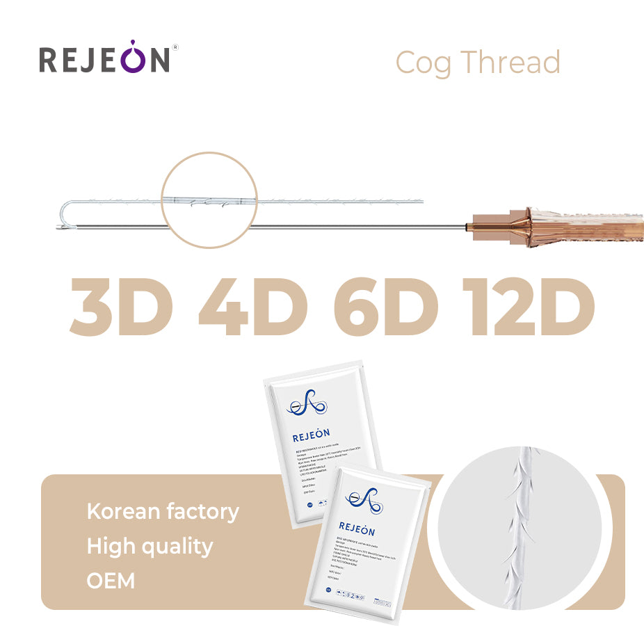 Korea PLLA Cog Thread PDO Thread Face Filling PDO Threads Cogs OEM