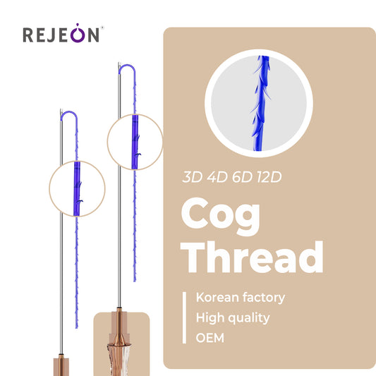 Rejeon Korea Medical Grade PDO PCL PLLA Cog Threads PDO Threads Cogs Thread Lift OEM