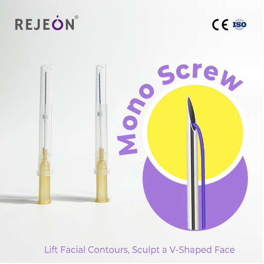 Rejeon Korea 29G Mono Screw Thread PLLA Polydioxanone Pdo Thread Mono Pdo Face Screw OEM ODM Private Label