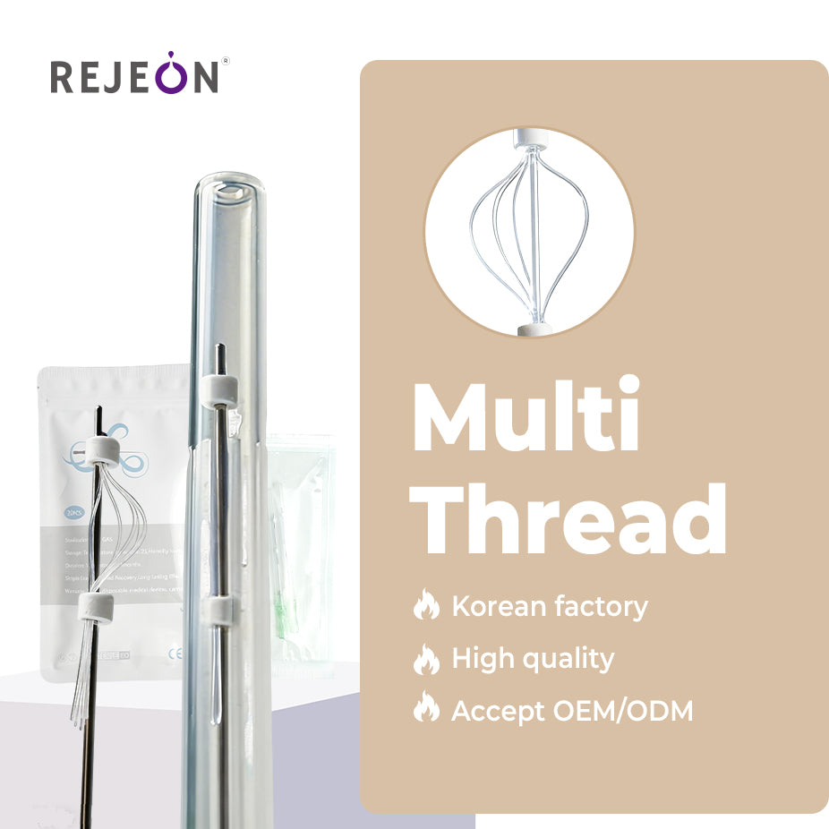 Korea PDO Thread Lift Korea Multi Thread 21G X 38MM Brow Lifting High Quality OEM Medical Grade Wholesale Logistics Korea Origin