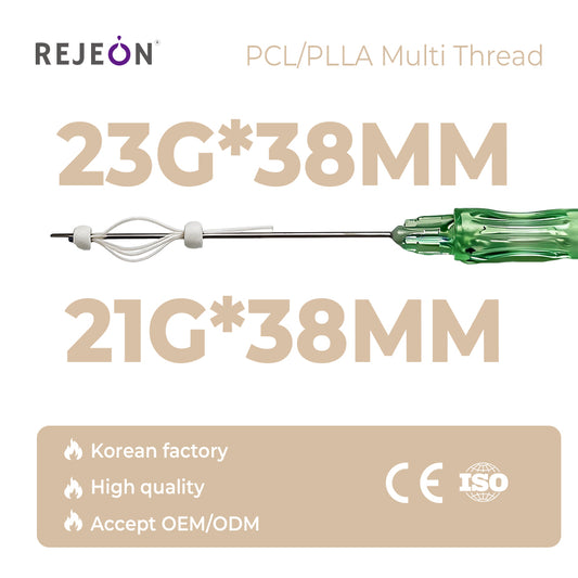 Korea High Quality Korea Origin Multi Thread 21G X 58MM Neck Lifting OEM Wholesale Medical Grade PDO Threads For Face Lift
